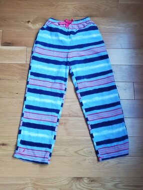 Nautica Girls Blue and Pink Stripe Sleep Pants